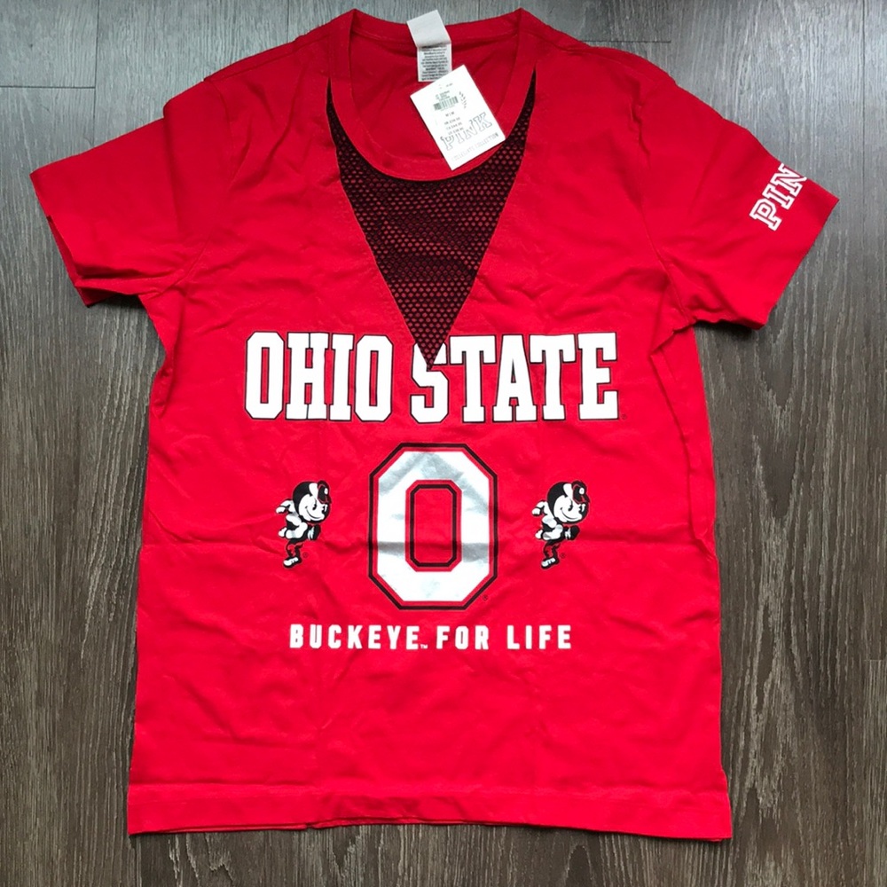 NWT VS Pink Ohio State Shirt